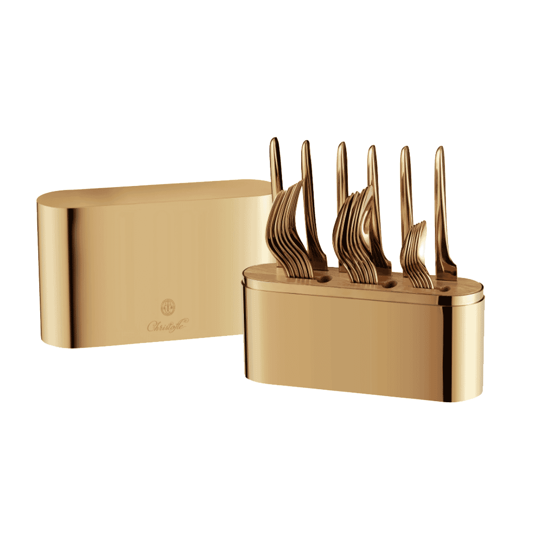 Christofle Gold Stainless Steel 